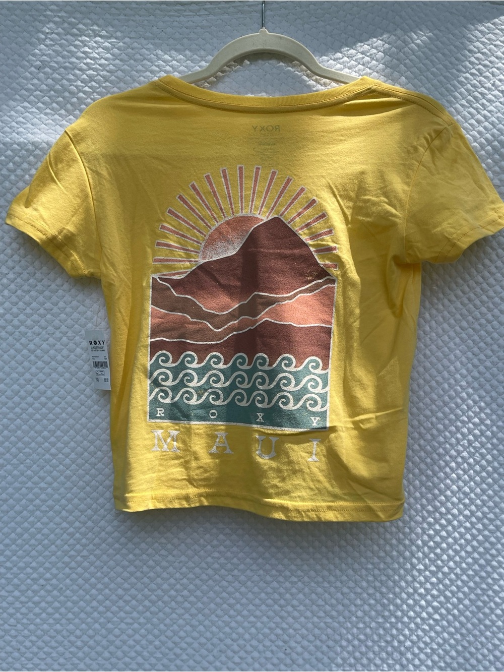Roxy Kids' Yellow Maui Graphic Tee